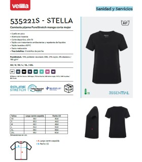Casaca de mujer PureStretch Essential 535221S-STELLA. Velilla17