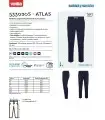 Pantalón PureStretch Essential recto 533020S-ATLAS. Velilla25