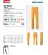 Pantalón sanitario unisex de microfibra 533007. Velilla589