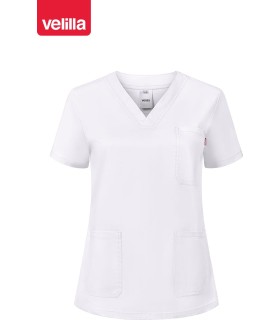 Casaca sanitaria de mujer stretch 535206SW. Velilla10