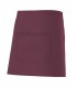 Delantal corto 404201 unisex. Con bolsillo. Velilla 14