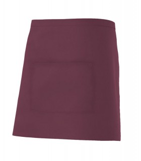 Delantal corto 404201 unisex. Con bolsillo. Velilla 14
