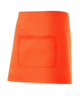 Delantal corto 404201 unisex. Con bolsillo. Velilla 15