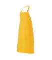 Delantal con peto 404203 unisex. Con bolsillo. Velilla 12