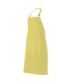 Delantal con peto 404203 unisex. Con bolsillo. Velilla 22