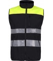Chaleco reflectante con tejido Workshell C2921. Workteam1