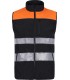 Chaleco reflectante con tejido Workshell C2921. Workteam2
