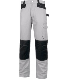 Pantalón de triple costura, refuerzo en culera y porta rodilleras WF1052. Workteam1