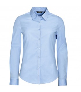 Camisa BLAKE WOMEN 01427 de manga larga. SOL´S