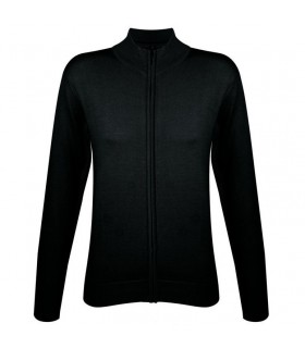 Chaqueta GORDON WOMEN 00550 de punto con cremallera. SOLS