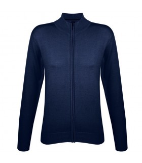 Chaqueta GORDON WOMEN 00550 de punto con cremallera. SOLS
