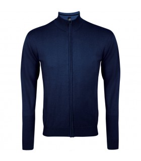 Chaqueta GORDON MEN 00548 de punto con cremallera. SOLS