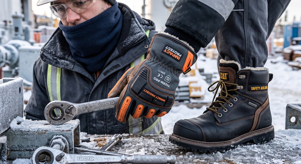 Accesorios de protección contra el frío laboral